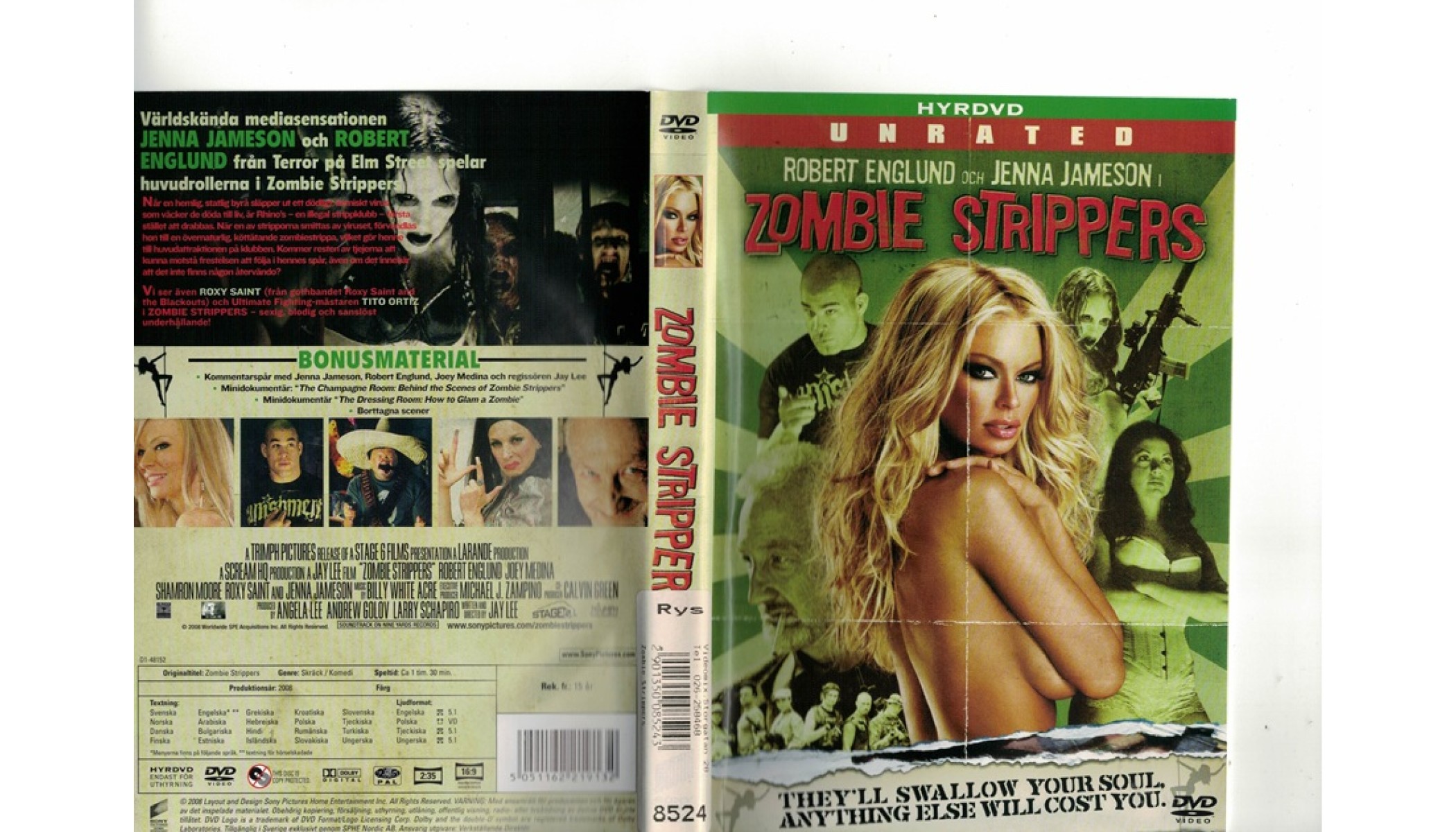 Zombie Strippers DVD